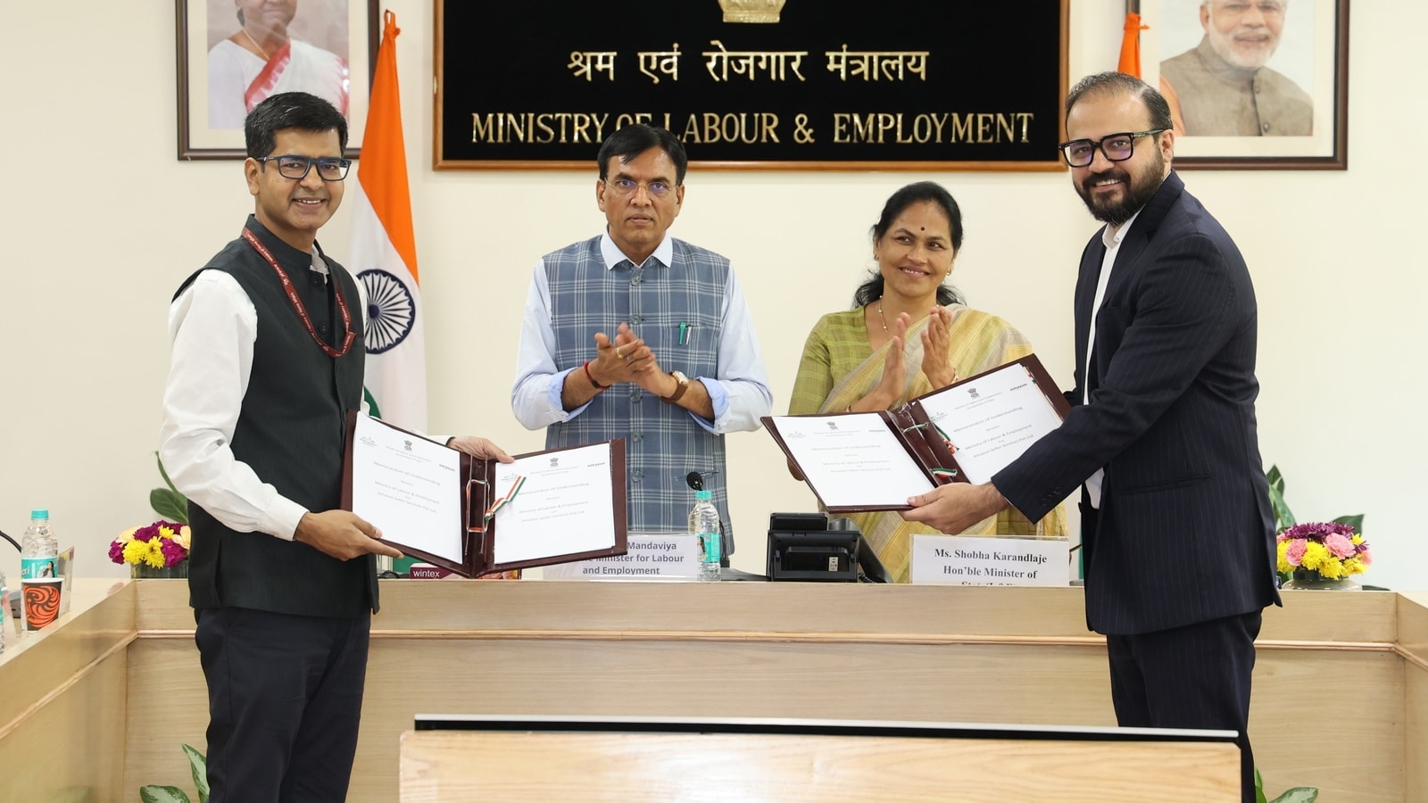 Amazon India signs MoU with Labour Ministry to connect with job seekers on NCS portal