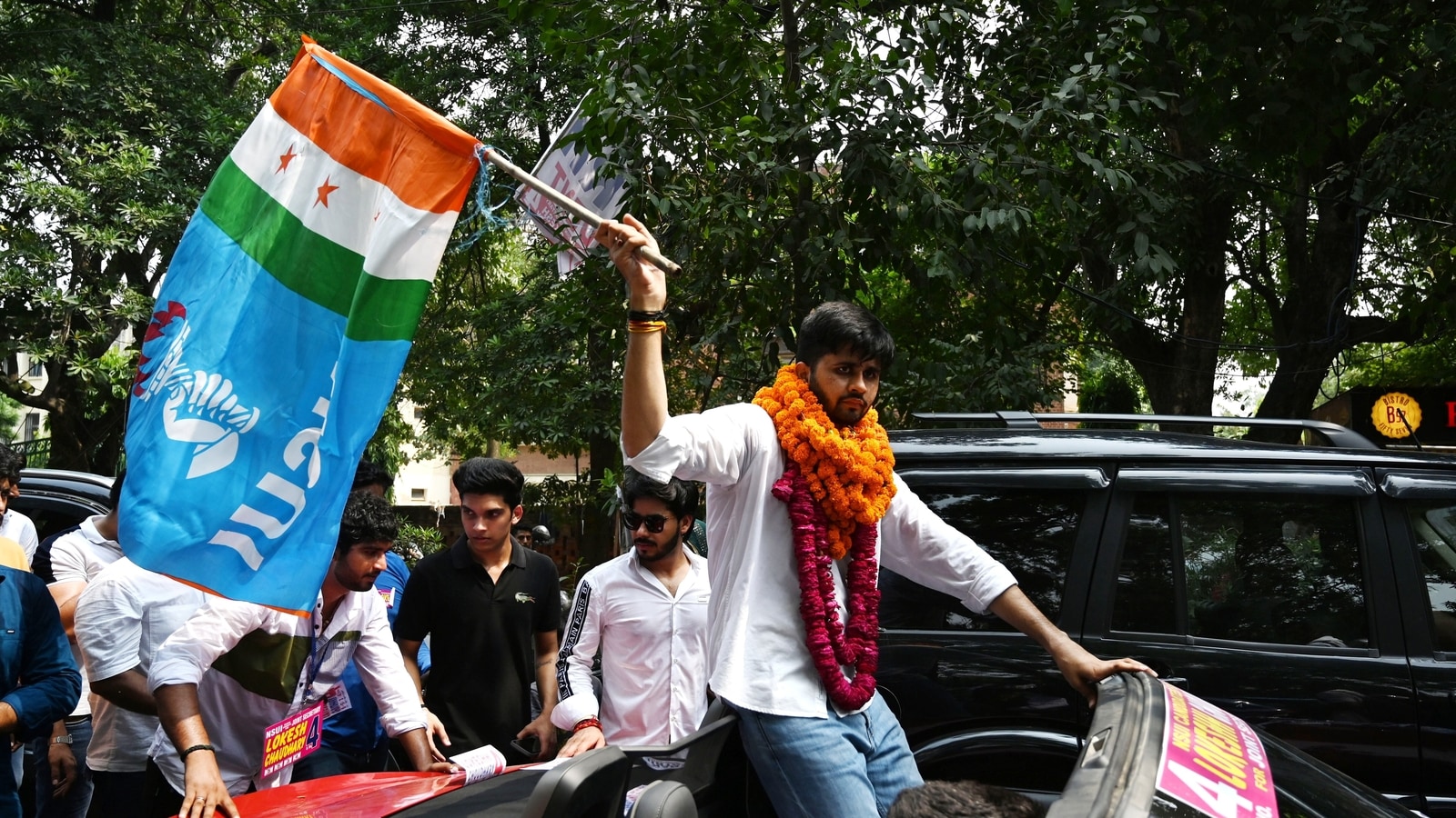 DUSU Election Result 2024: NSUI ahead in President, 2 other posts; ABVP leading in V-P race